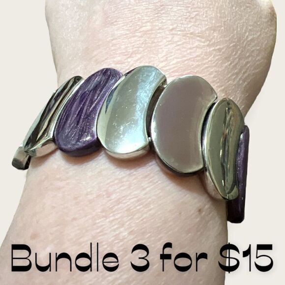 Multicolored Stretch Bracelet - Picture 4 of 8